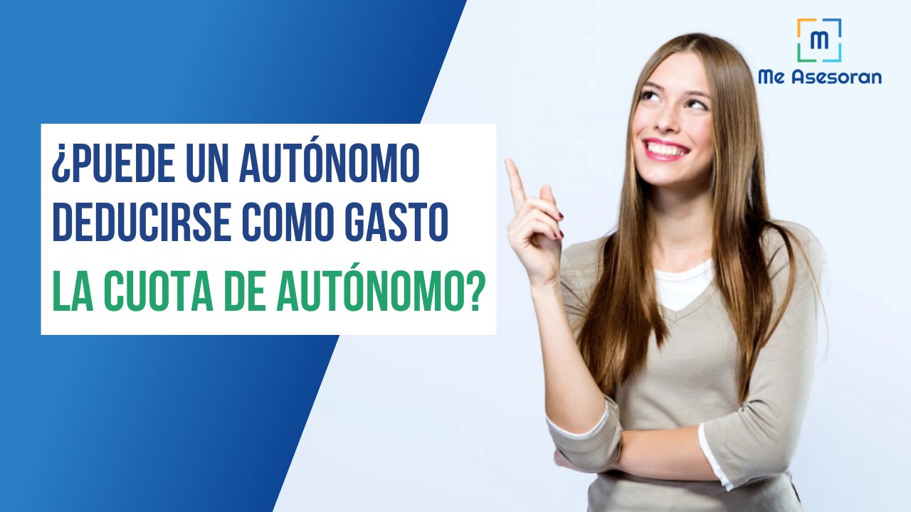 ¿Puede un autónomo deducirse como gasto la cuota de autónomo?