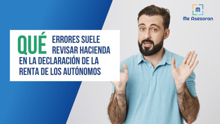 declaración de la RENTA de los autónomos