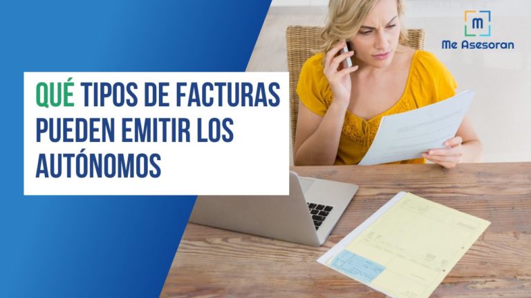 tipos de facturas