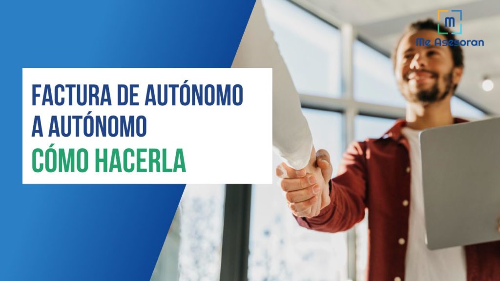factura de autónomo a autónomo