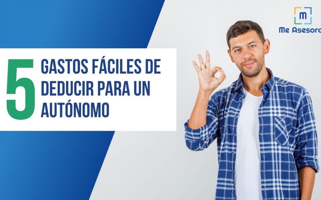 5 gastos fáciles de deducir para un autónomo