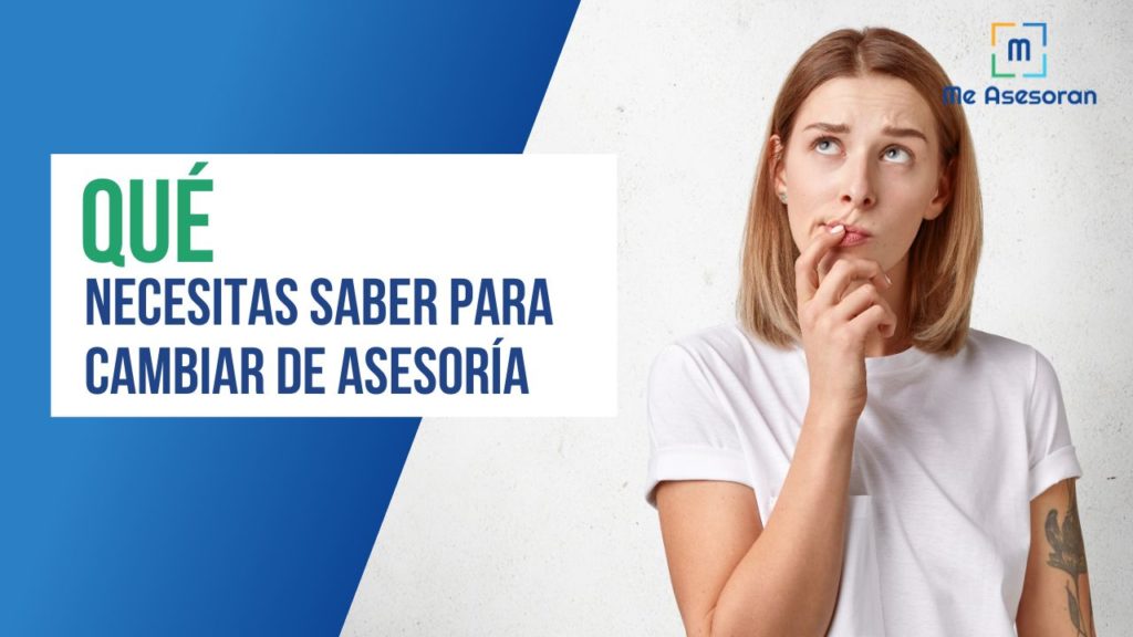 cambiar de asesoría