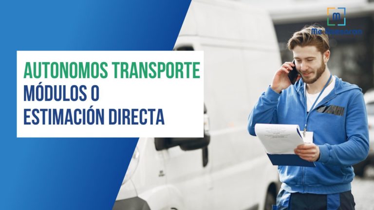 módulos o estimación directa transporte